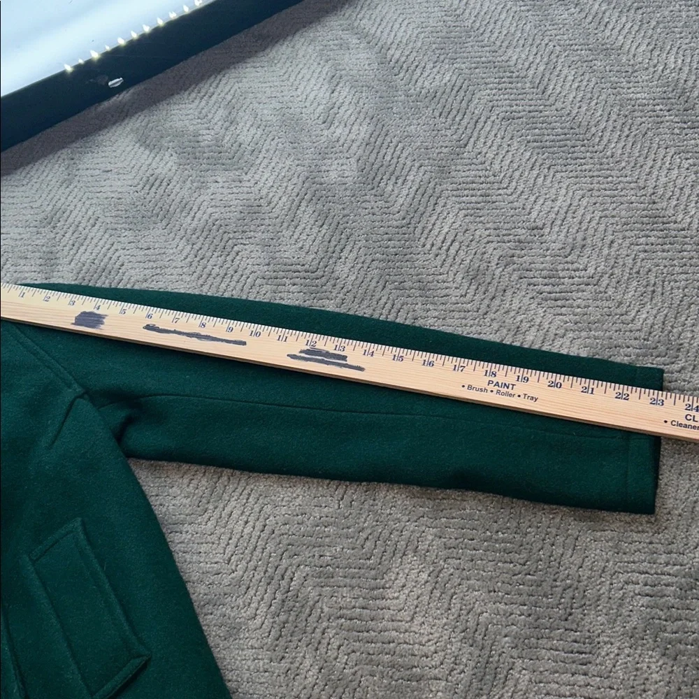 VTG Fidelity Green Wool Peacoat Women XS Military Double Breasted Made USA - Picture 15 of 15